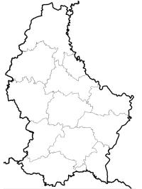 Carte du Luxembourg