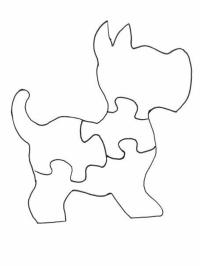 puzzle chien