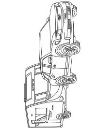Voiture avec caravane