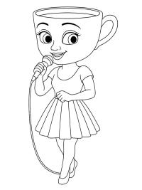 Ballerina Cappuccina chante