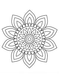 Mandala floral
