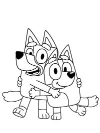 Bluey et Bingo