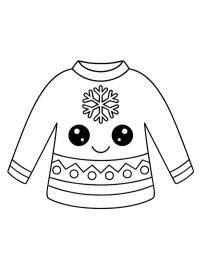 Pull de Noël kawaii