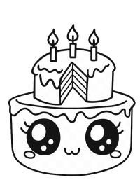 Gâteau kawaii