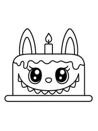 Gâteau Labubu