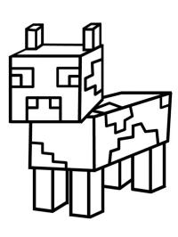 Minecraft Vache