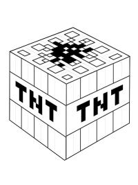 Bloc TNT Minecraft