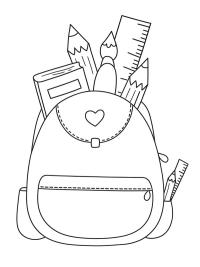 Sac à dos pour l'école