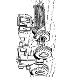 Tracteur et moissonneuse-batteuse