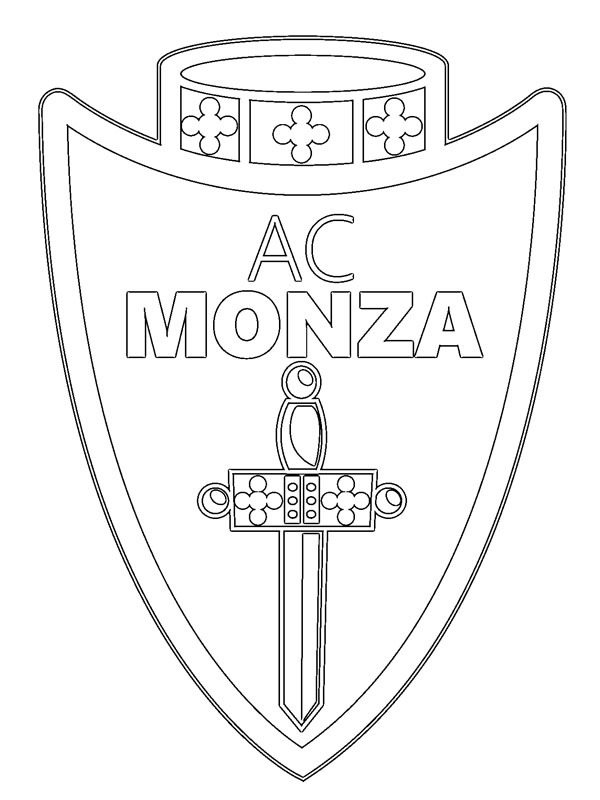 AC Monza Coloriage