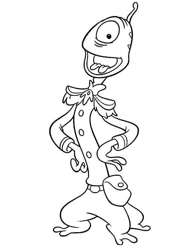 Agent Wendy Pleakley Coloriage