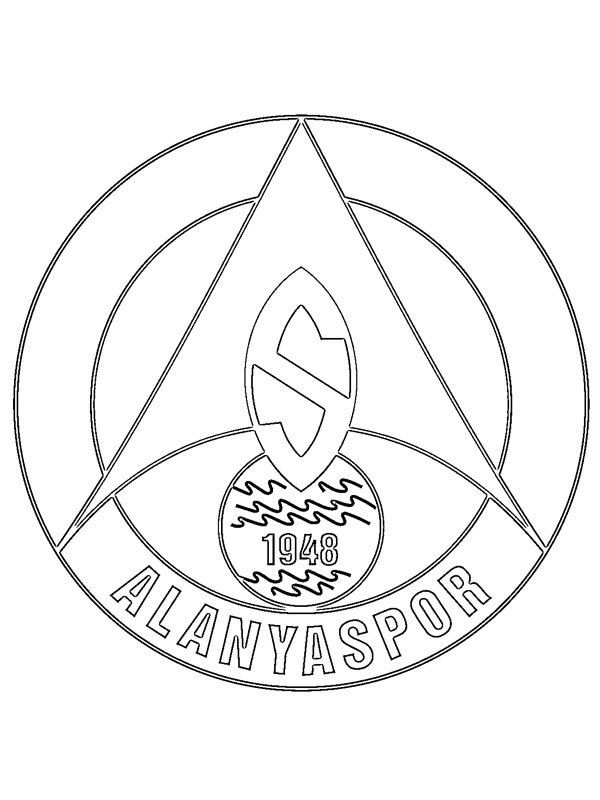 Alanyaspor Coloriage