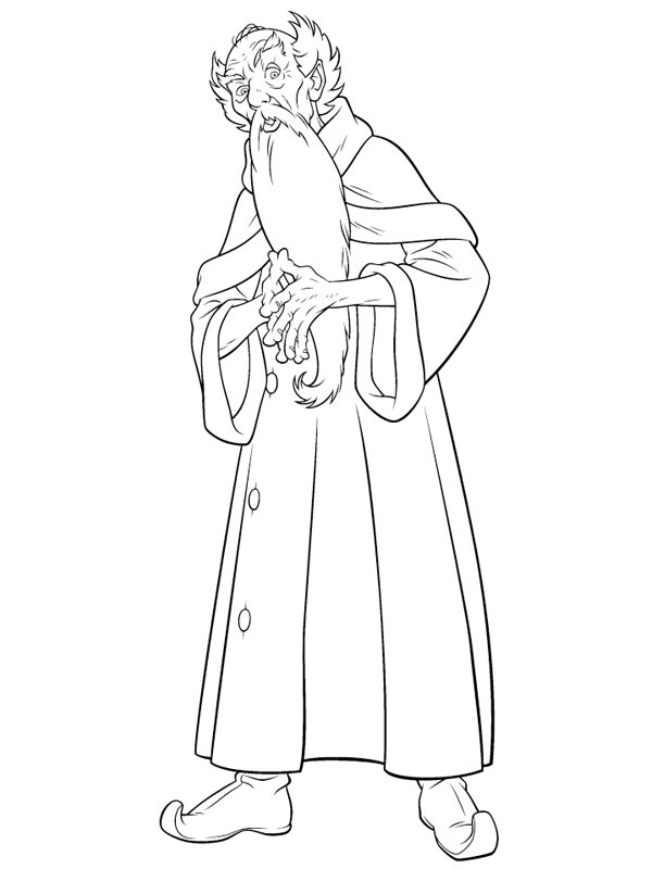 Albus Dumbledore Coloriage