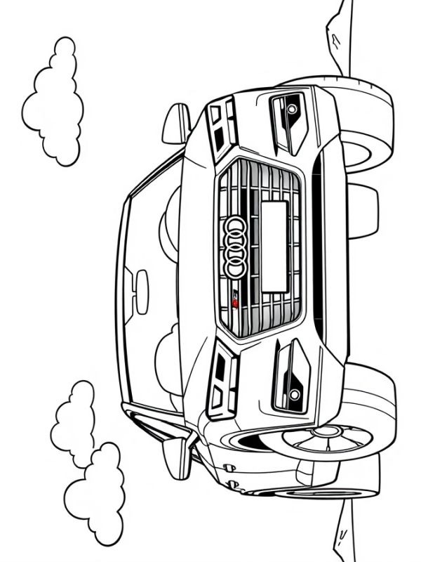 Audi Q5 Coloriage