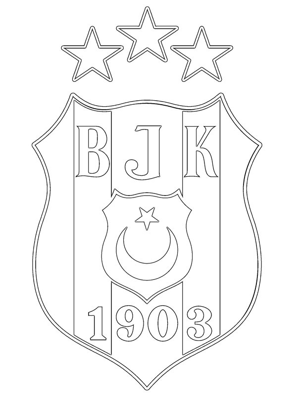 Beşiktaş JK Coloriage