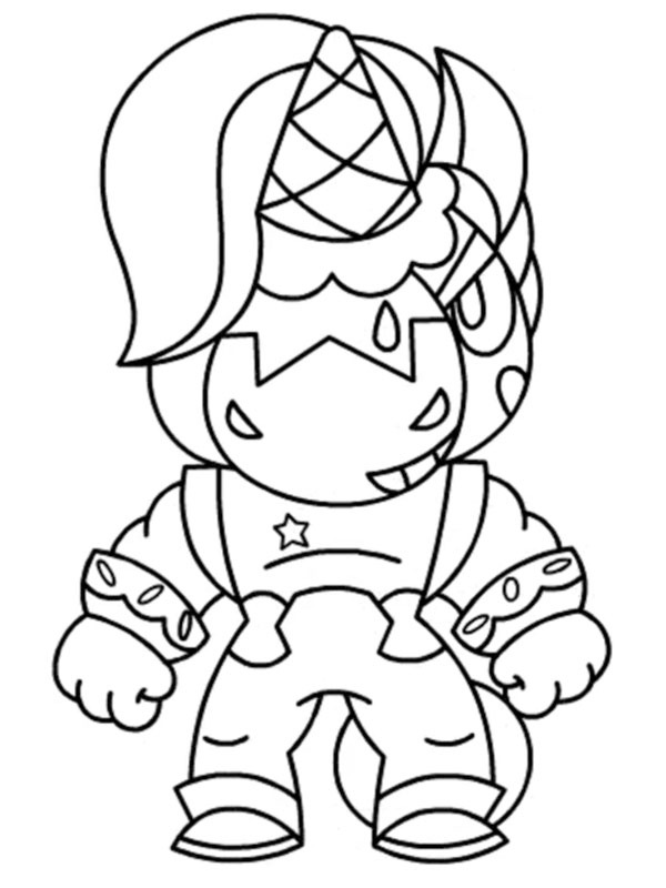 Berry Brawl Stars Coloriage