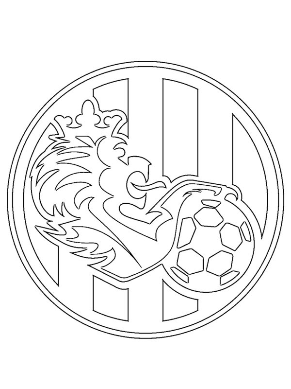 FC Hradec Králové Coloriage