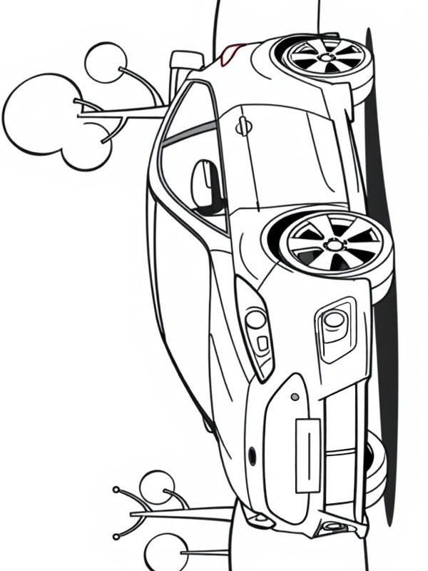 Ford Focus RS Coloriage