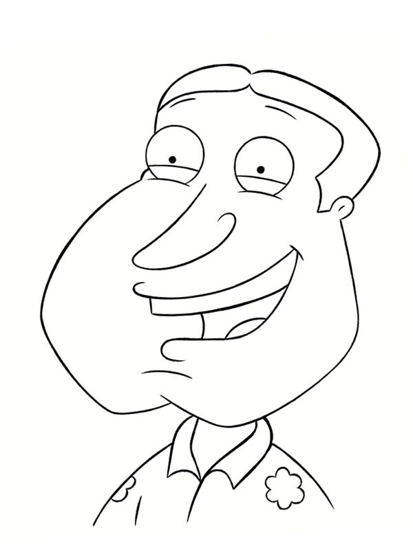 Glenn Quagmire Coloriage