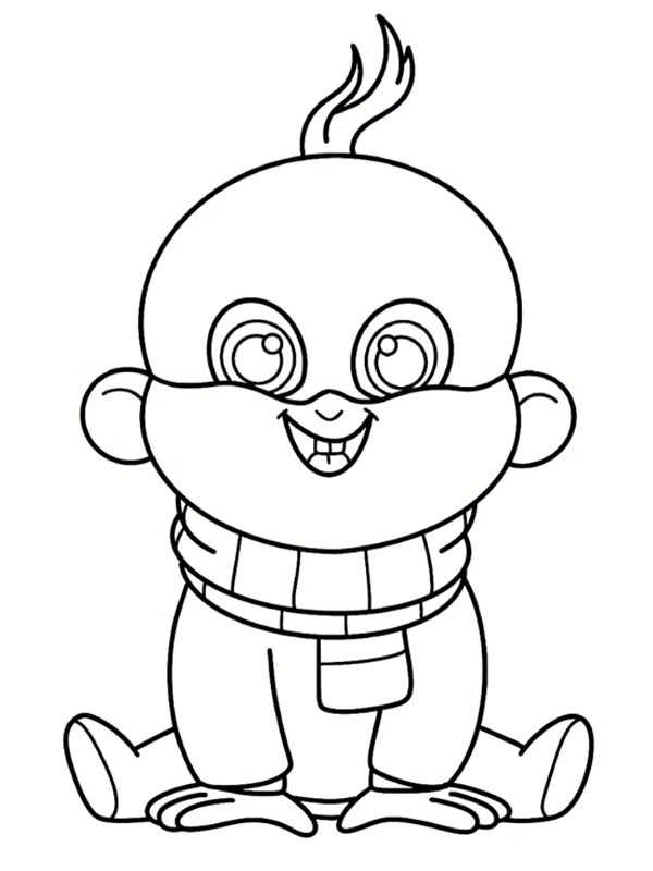 Felonious Gru Jr. (Moi, moche et méchant 4) Coloriage