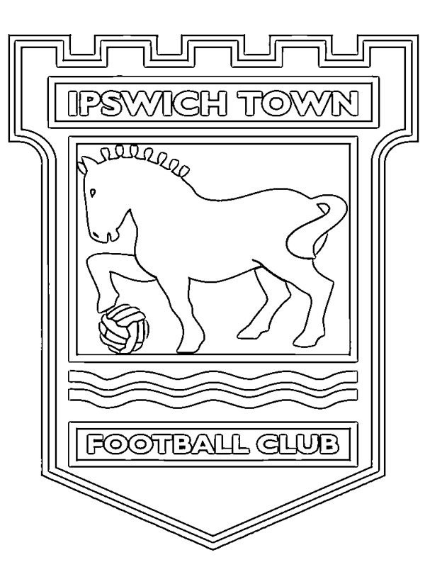 Ipswich Town FC Coloriage