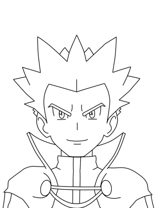 Peter (Pokémon) Coloriage