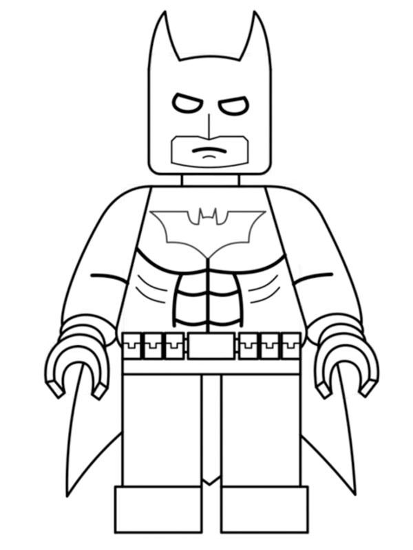 LEGO Batman Coloriage