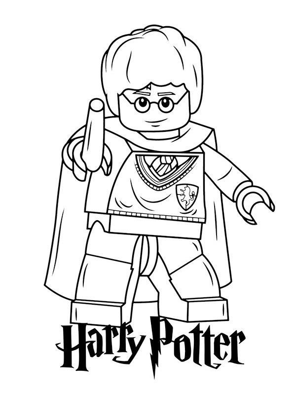 Coloriages Harry Potter - Coloriages - Coloriage à imprimer