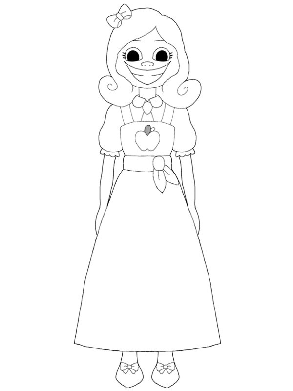 Miss Delight Coloriage