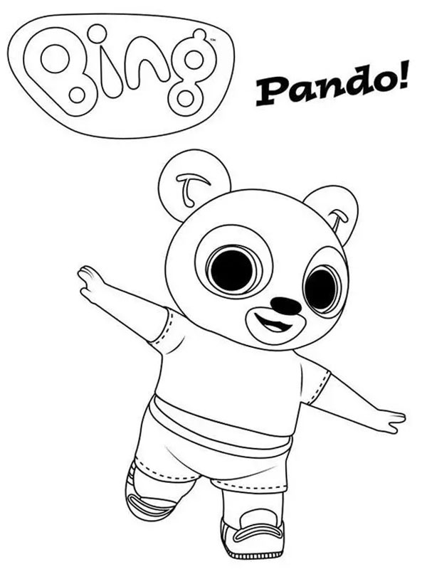 Pando Coloriage