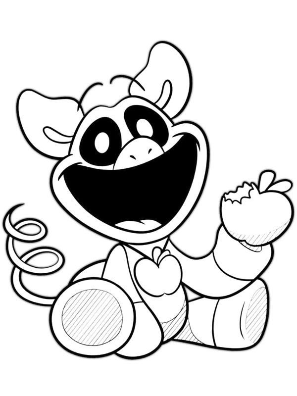 Picky Piggy Coloriage