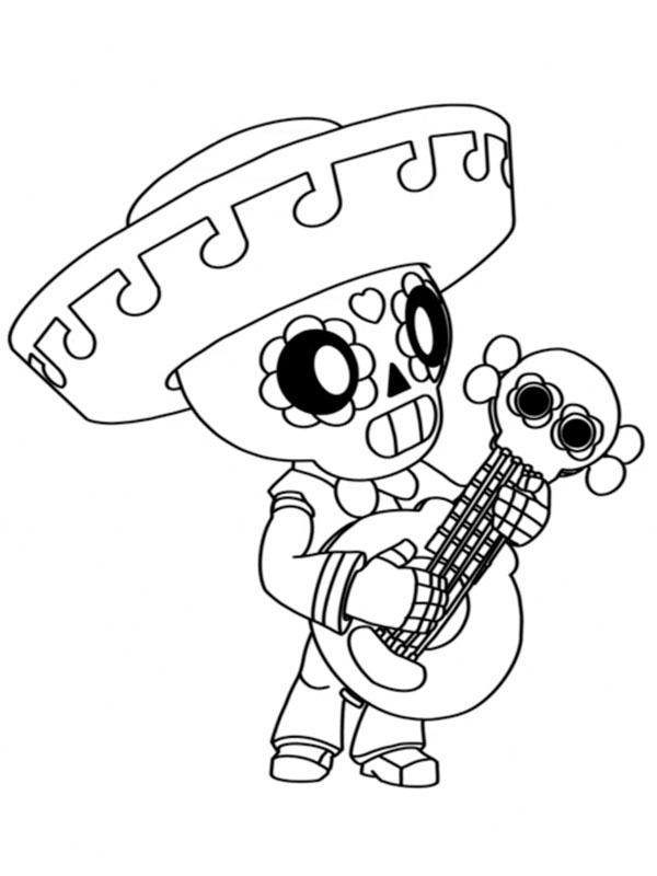 Poco Brawl Stars Coloriage