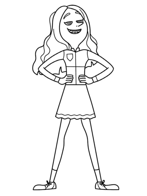 Poppy Prescott Coloriage