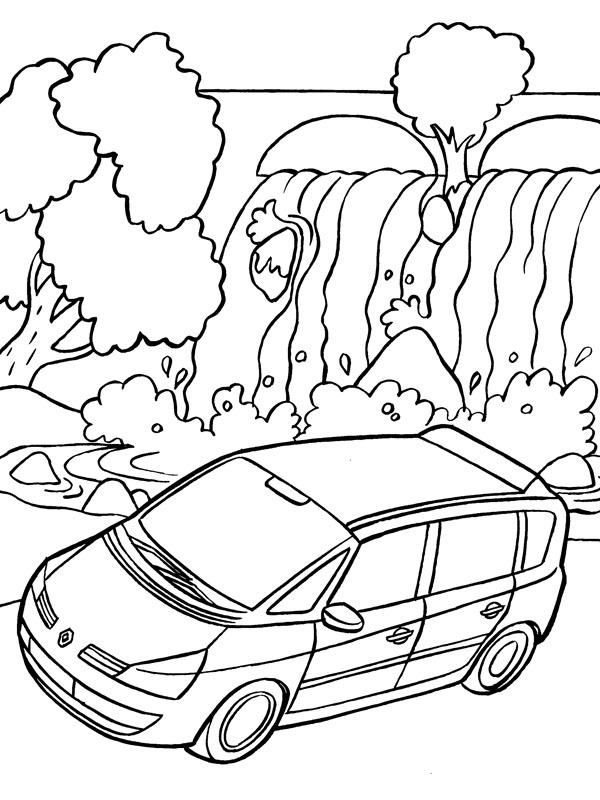 Renault Espace Coloriage