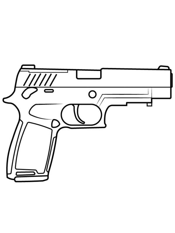 SIG Sauer P320 Coloriage