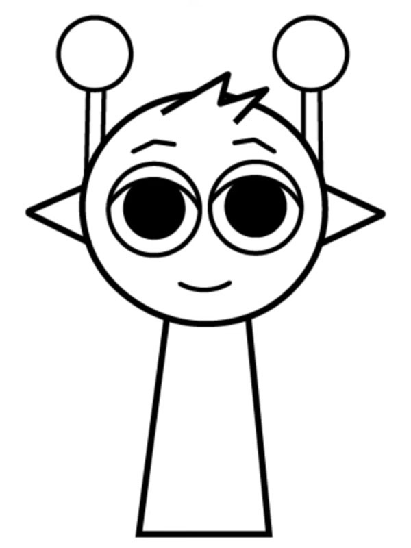 Simon Incredibox Sprunki Coloriage