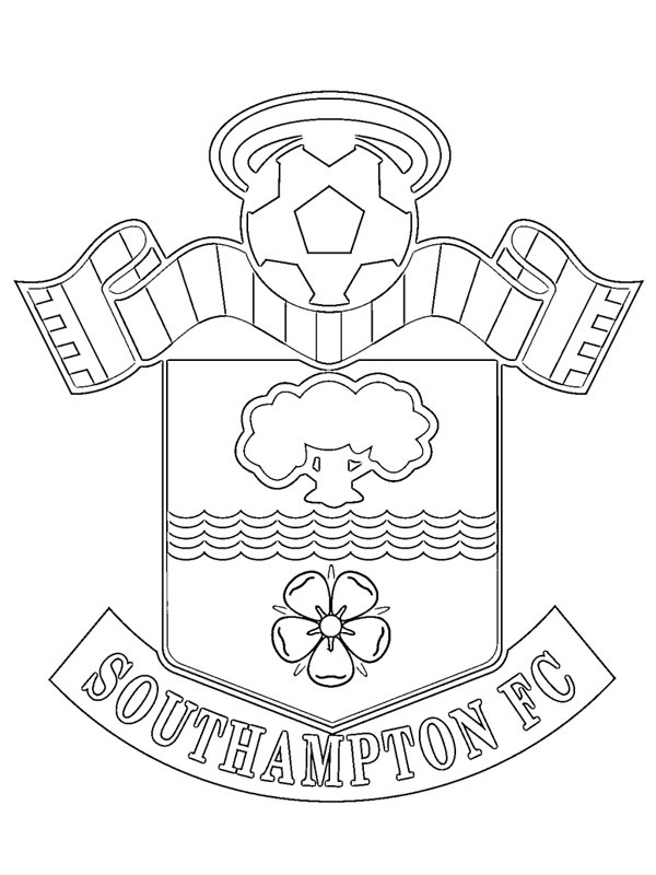 Southampton FC Coloriage