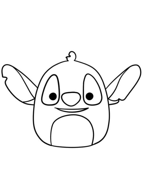 Squishmallows Stitch Coloriage