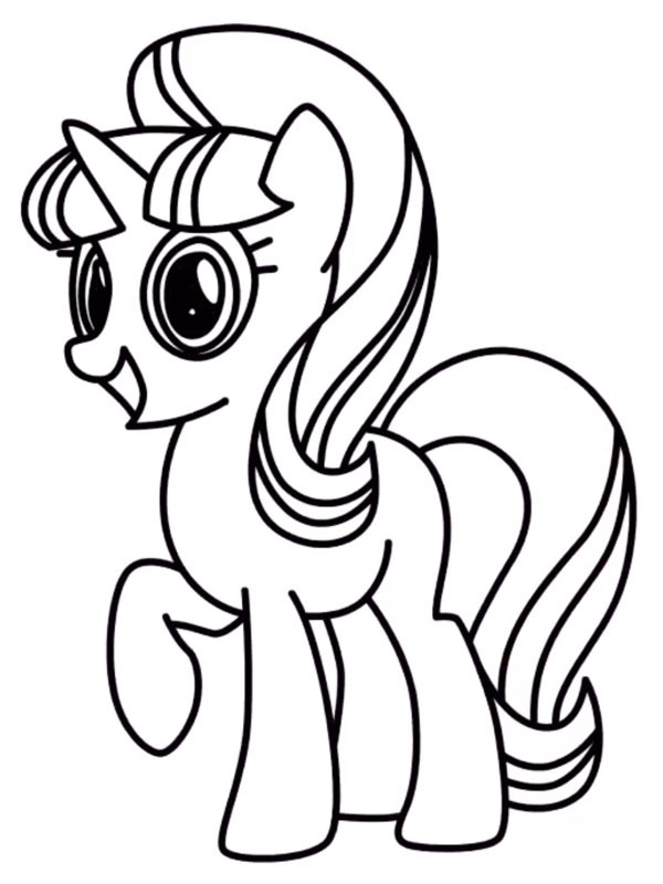 Starlight Glimmer Coloriage