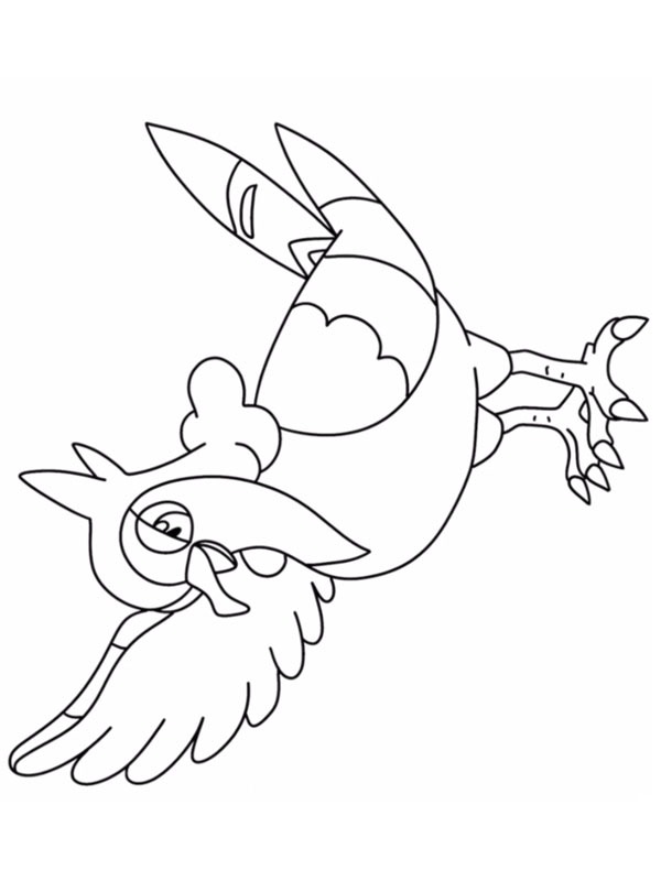 Colombeau (Pokémon) Coloriage