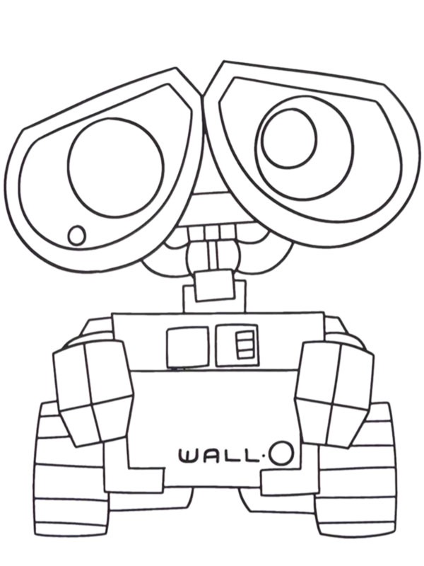 WALL-E Coloriage